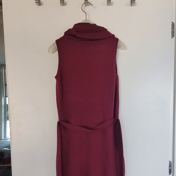 Wool sleeveless long dress - Picture 4 of 6